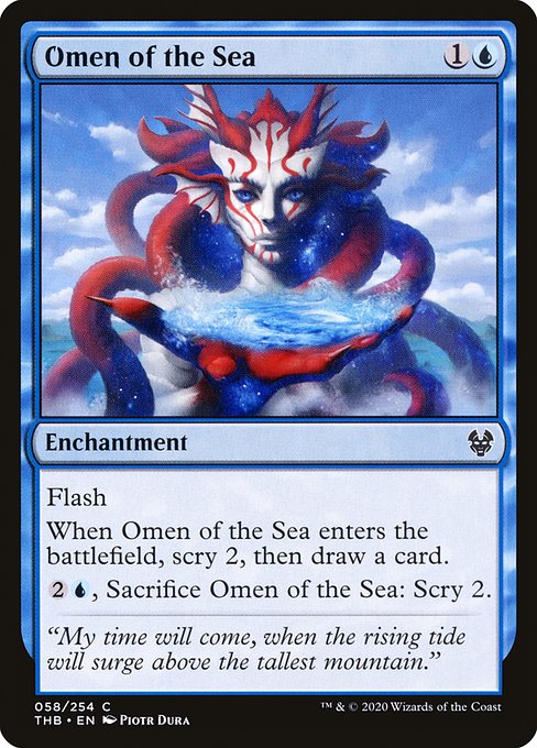Omen of the Sea (58) - Theros Beyond Death - Game On