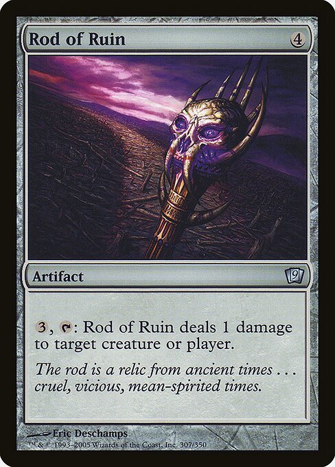 Rod of Ruin (307★) - Ninth Edition - Game On