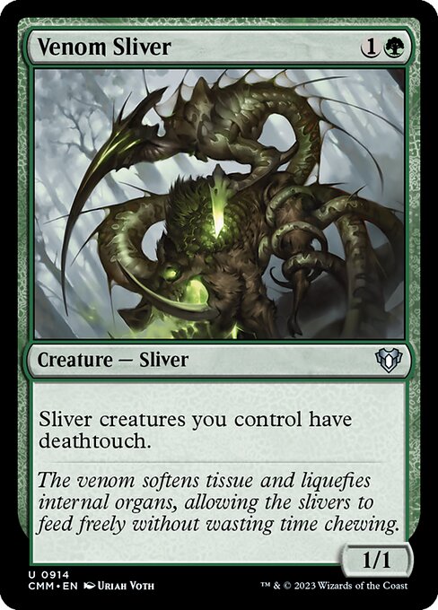 Venom Sliver (914) - Commander Masters - Game On