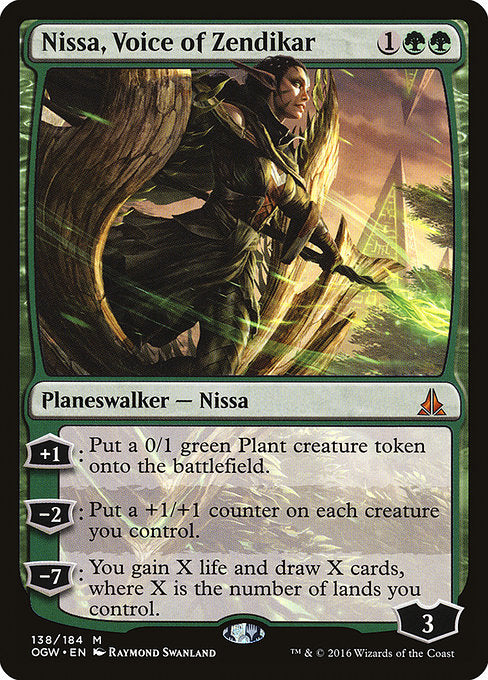 Nissa, Voice of Zendikar (138) - Oath of the Gatewatch - Game On