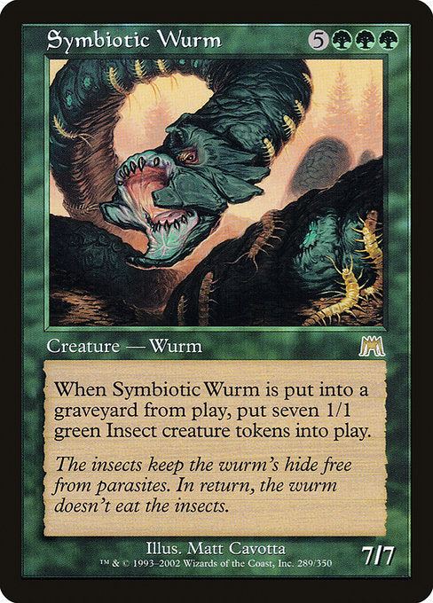 Symbiotic Wurm (289) - Onslaught - Game On