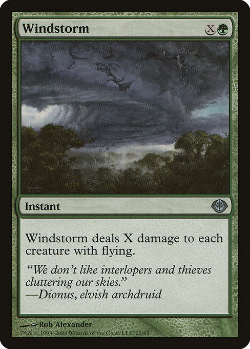 Windstorm (25) - Duel Decks: Garruk vs. Liliana - Game On