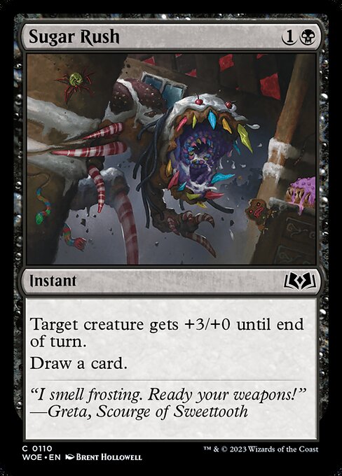 Sugar Rush (110) (Foil) - Wilds of Eldraine - Game On
