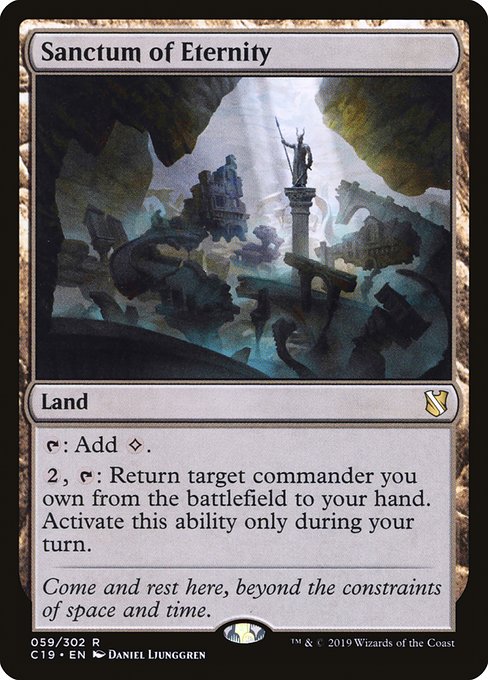 Sanctum of Eternity (59) - Commander 2019 - Game On