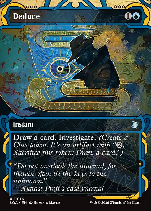 Deduce (16) - BORDERLESS - Secrets of Strixhaven Mystical Archive - Game On