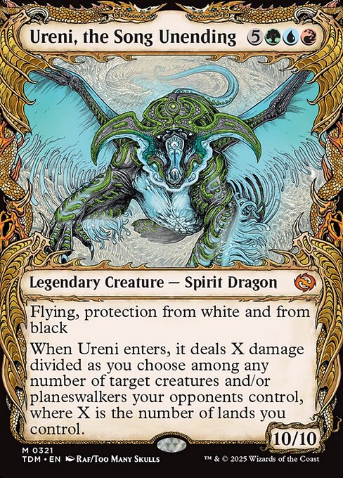 Ureni, the Song Unending (321) - SHOWCASE - Tarkir: Dragonstorm - Game On