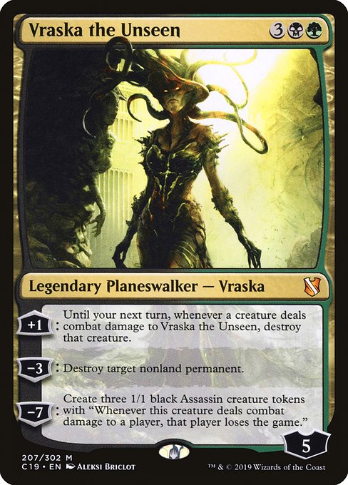 Vraska the Unseen (207) - Commander 2019 - Game On