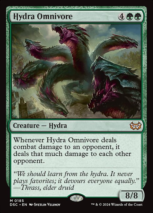 Hydra Omnivore (185) - Duskmourn: House of Horror Commander - Game On