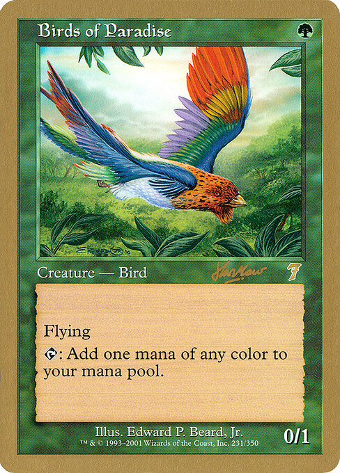 Birds of Paradise (shh231) - World Championship Decks 2002 - Game On