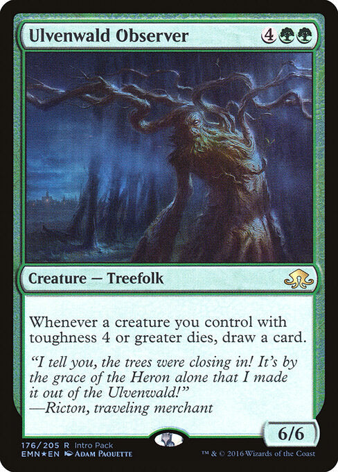 Ulvenwald Observer (176) (Foil) - Eldritch Moon Promos - Game On