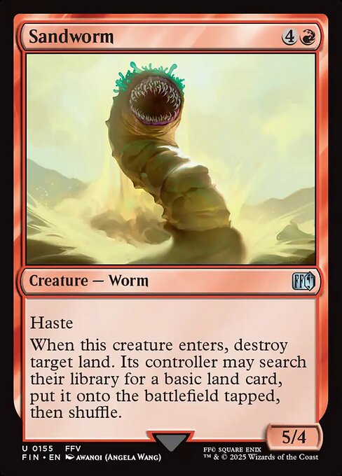 Sandworm (155) (Foil) - Final Fantasy - Game On