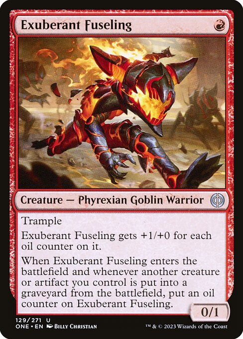 Exuberant Fuseling (129) - Phyrexia: All Will Be One - Game On