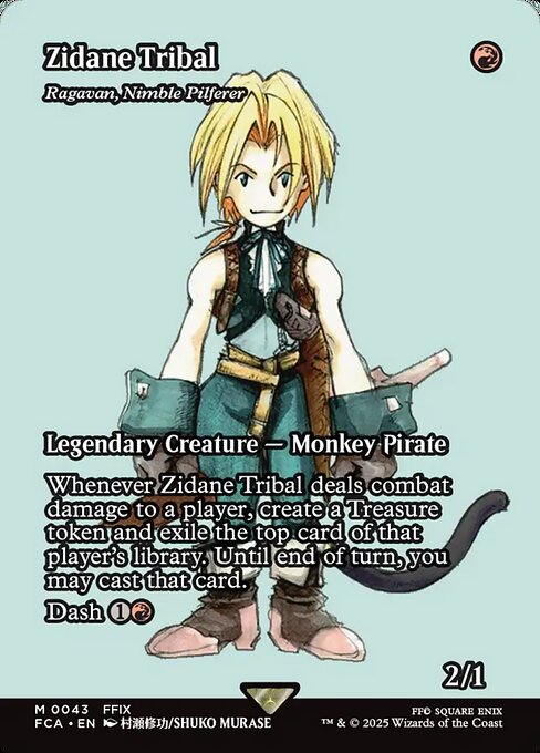 Ragavan, Nimble Pilferer (43) - BORDERLESS - FULL ART - Final Fantasy: Through the Ages - Game On