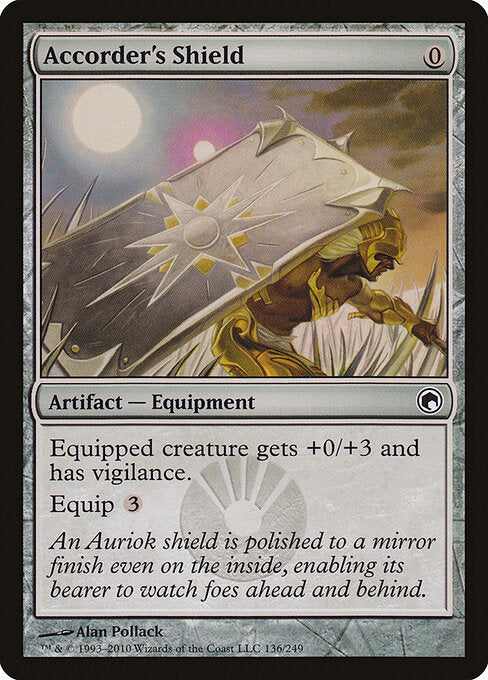 Accorder's Shield (136) - Scars of Mirrodin - Game On