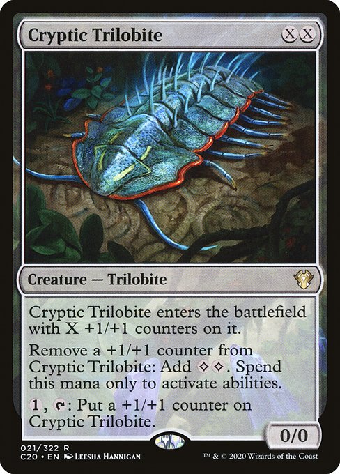 Cryptic Trilobite (21) - Commander 2020 - Game On