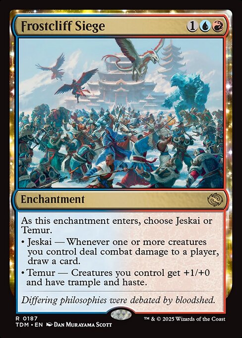 Frostcliff Siege (187) (Foil) - Tarkir: Dragonstorm - Game On