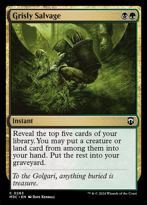 Grisly Salvage (263) - Modern Horizons 3 Commander - Game On