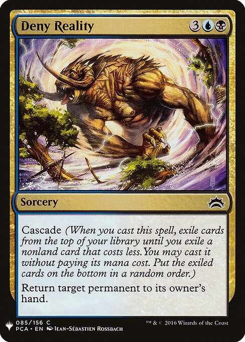 Deny Reality (PCA-85) - The List - Game On