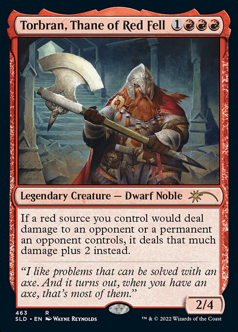Torbran, Thane of Red Fell (463) (Foil) - Secret Lair Drop - Game On