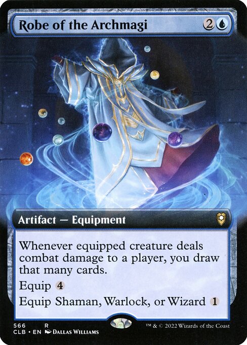 Robe of the Archmagi (566) - EXTENDED ART - Commander Legends: Battle for Baldur's Gate - Game On