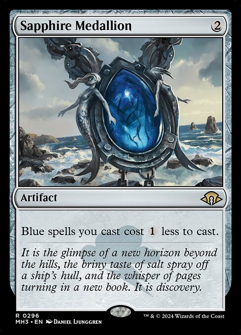 Sapphire Medallion (296) - Modern Horizons 3 - Game On