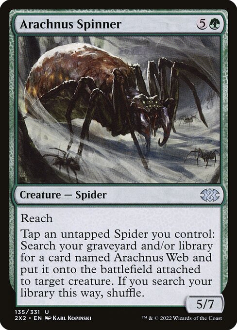 Arachnus Spinner (135) - Double Masters 2022 - Game On