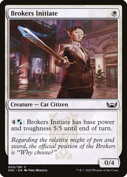Brokers Initiate (5) - Streets of New Capenna - Game On