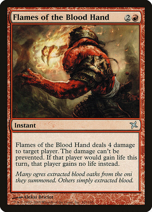 Flames of the Blood Hand (101) - Betrayers of Kamigawa - Game On