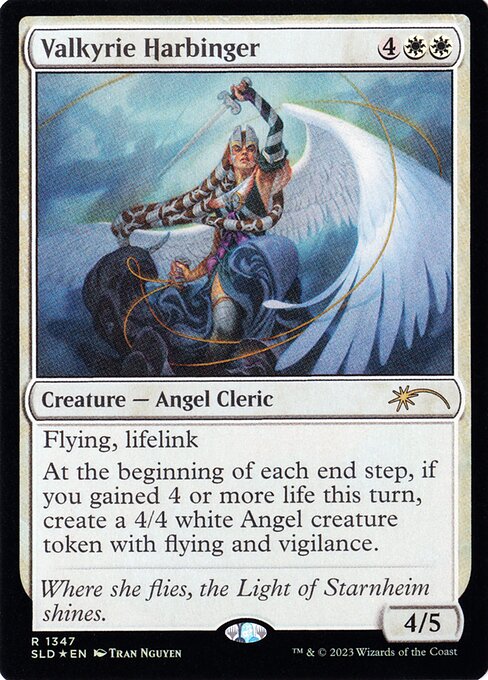 Valkyrie Harbinger (1347) (Foil) - Secret Lair Drop - Game On