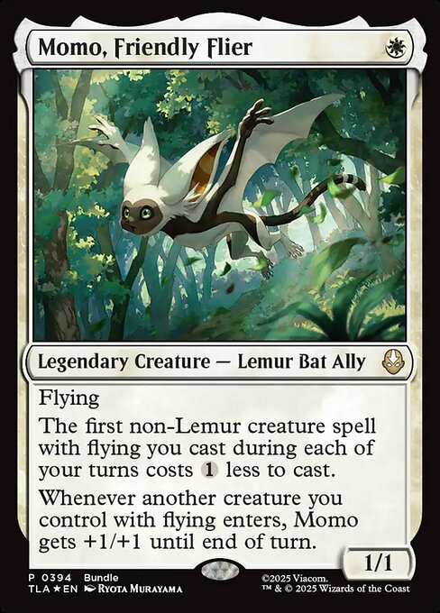 Momo, Friendly Flier (394) (Foil) - Avatar: The Last Airbender - Game On