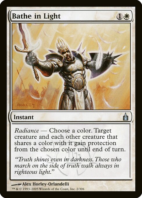 Bathe in Light (2) - Ravnica: City of Guilds - Game On