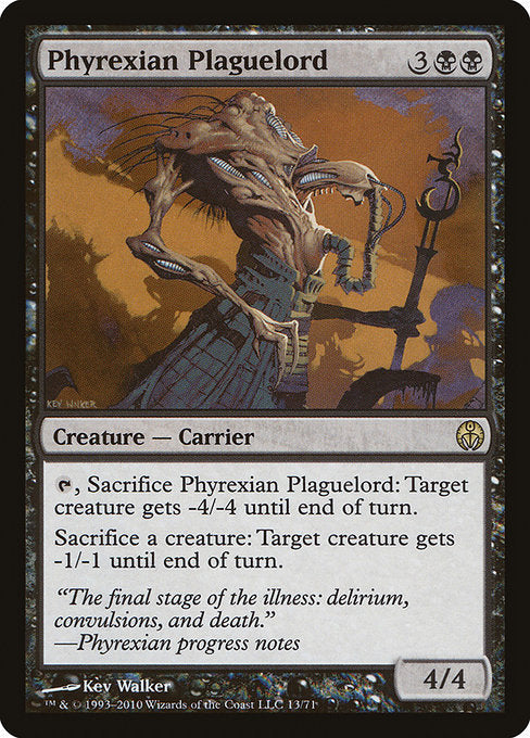 Phyrexian Plaguelord (13) - Duel Decks: Phyrexia vs. the Coalition - Game On