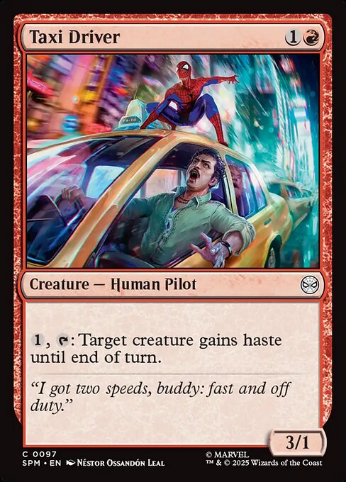 Taxi Driver (97) (Foil) - Marvel's Spider-Man - Game On