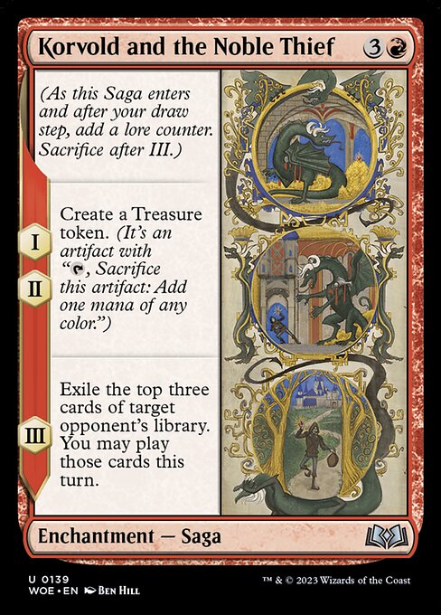 Korvold and the Noble Thief (139) - Wilds of Eldraine - Game On