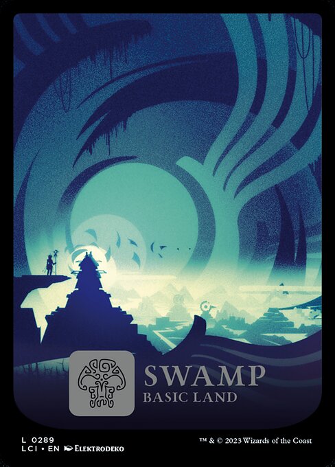 Swamp (289) - FULL ART - The Lost Caverns of Ixalan - Game On
