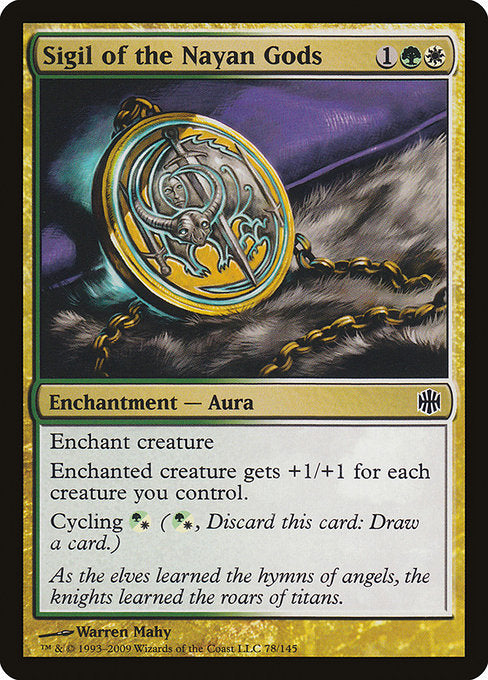 Sigil of the Nayan Gods (78) (Foil) - Alara Reborn - Game On