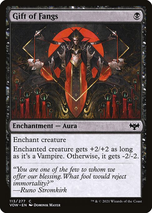 Gift of Fangs (113) - Innistrad: Crimson Vow - Game On