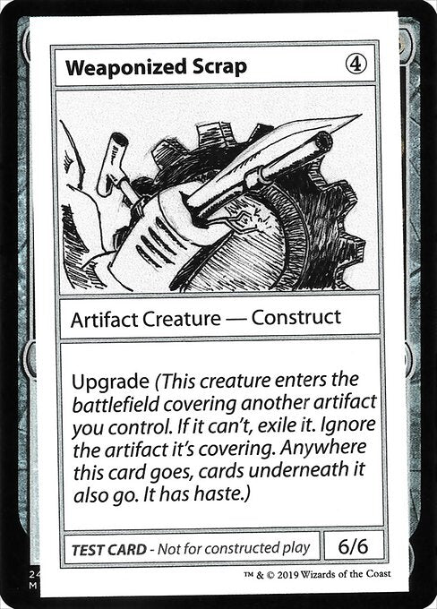 Weaponized Scrap (111) - Mystery Booster Playtest Cards 2021 - Game On
