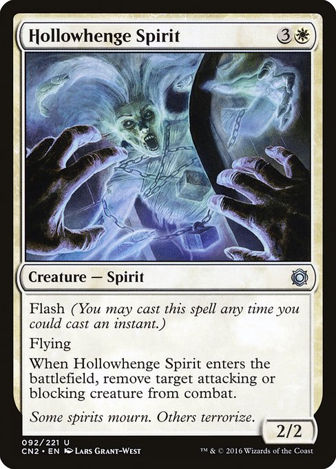 Hollowhenge Spirit (92) (Foil) - Conspiracy: Take the Crown - Game On