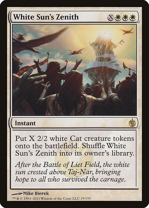 White Sun's Zenith (19) - Mirrodin Besieged - Game On