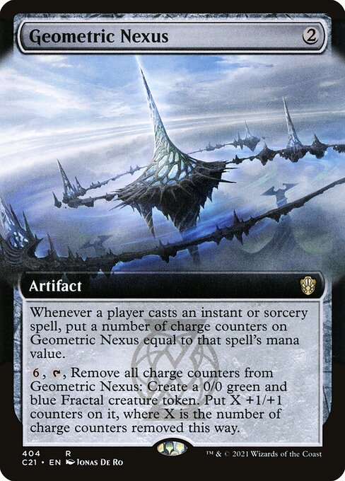 Geometric Nexus (404) - EXTENDED ART - Commander 2021 - Game On
