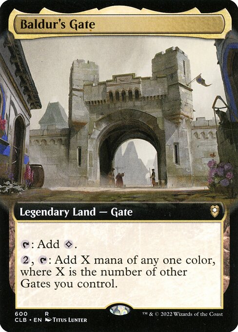 Baldur's Gate (600) - EXTENDED ART - Commander Legends: Battle for Baldur's Gate - Game On