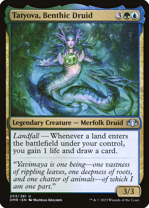 Tatyova, Benthic Druid (203) - Dominaria Remastered - Game On