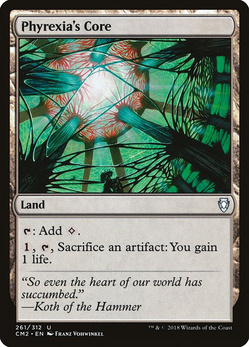 Phyrexia's Core (261) - Commander Anthology Volume II - Game On
