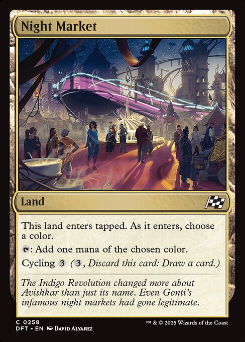 Night Market (258) (Foil) - Aetherdrift - Game On