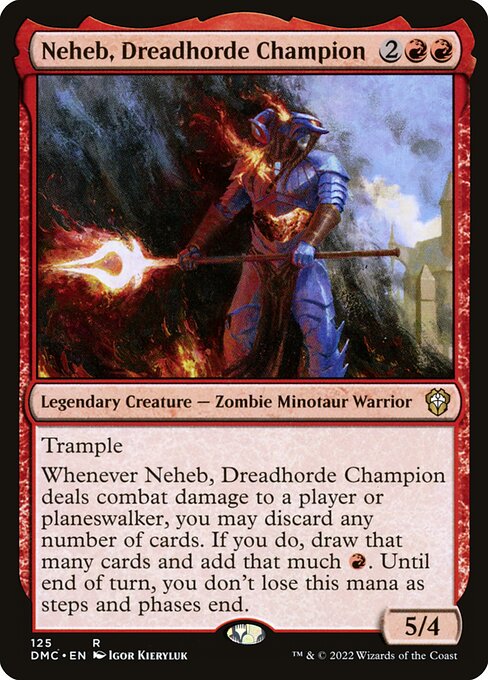 Neheb, Dreadhorde Champion (125) - Dominaria United Commander - Game On