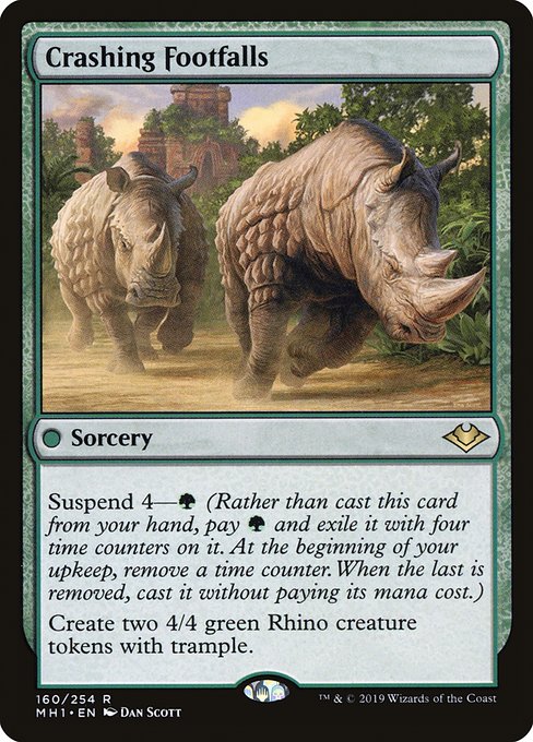 Crashing Footfalls (160) - Modern Horizons - Game On