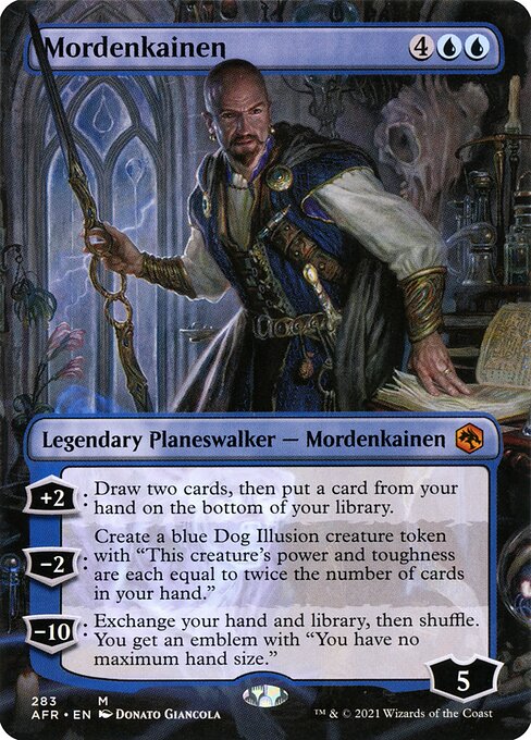 Mordenkainen (283) - BORDERLESS - FULL ART (Foil) - Adventures in the Forgotten Realms - Game On