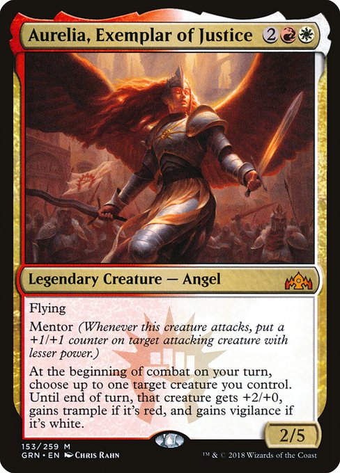Aurelia, Exemplar of Justice (153) - Guilds of Ravnica - Game On