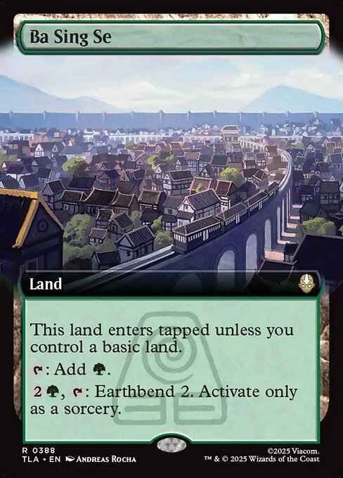 Ba Sing Se (388) - EXTENDED ART (Foil) - Avatar: The Last Airbender - Game On